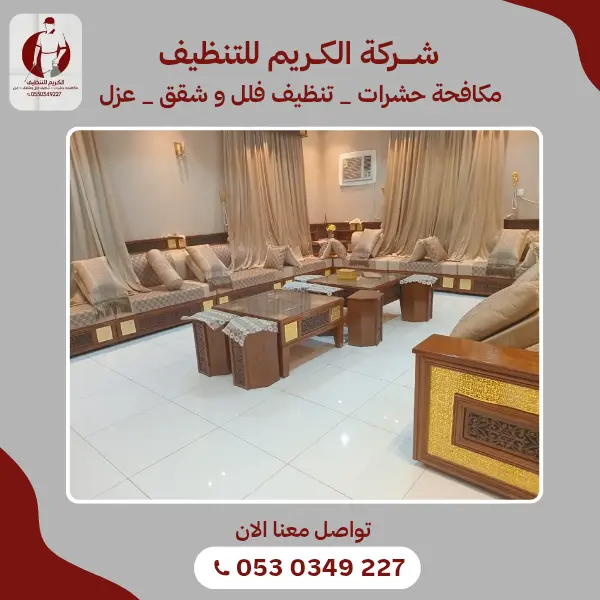 خدمات تنظيف موكيت عميق وإزالة البقع في قنا 📞 966530349227